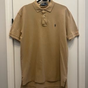 Men’s tan Polo by Ralph Lauren medium M